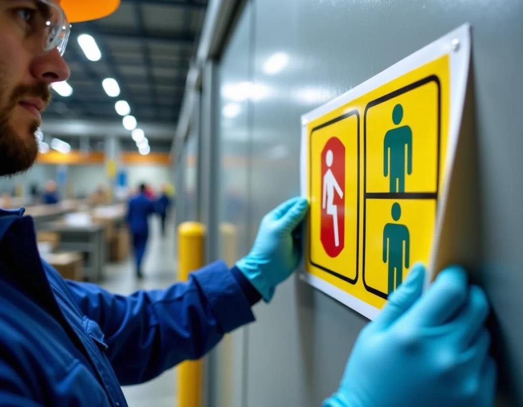 signalétique de sécurité en industrie
